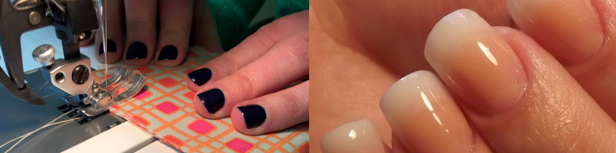 Bitten nails extensions revealed! (Plus August nails)